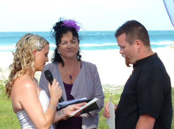 Cassia & Cameron's Wedding at Len Wort ParkCurrumbin on the Southern Gold Coast 